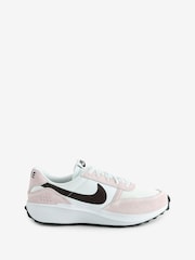 Nike Beige Waffle Trainers - Image 1 of 12