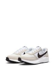Nike Beige Waffle Trainers - Image 5 of 12