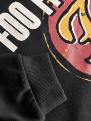 Black Foo Fighters Crew Sweatshirt (3mths-7yrs) - Image 3 of 3