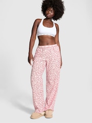 Victoria's Secret PINK Pink Tulip Candy Cane Trouser Pyjama Bottoms - Image 1 of 3