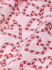 Victoria's Secret PINK Pink Tulip Candy Cane Trouser Pyjama Bottoms - Image 3 of 3