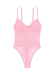 Victoria's Secret Pink Hope Tease Lace Bodysuit - Image 1 of 1