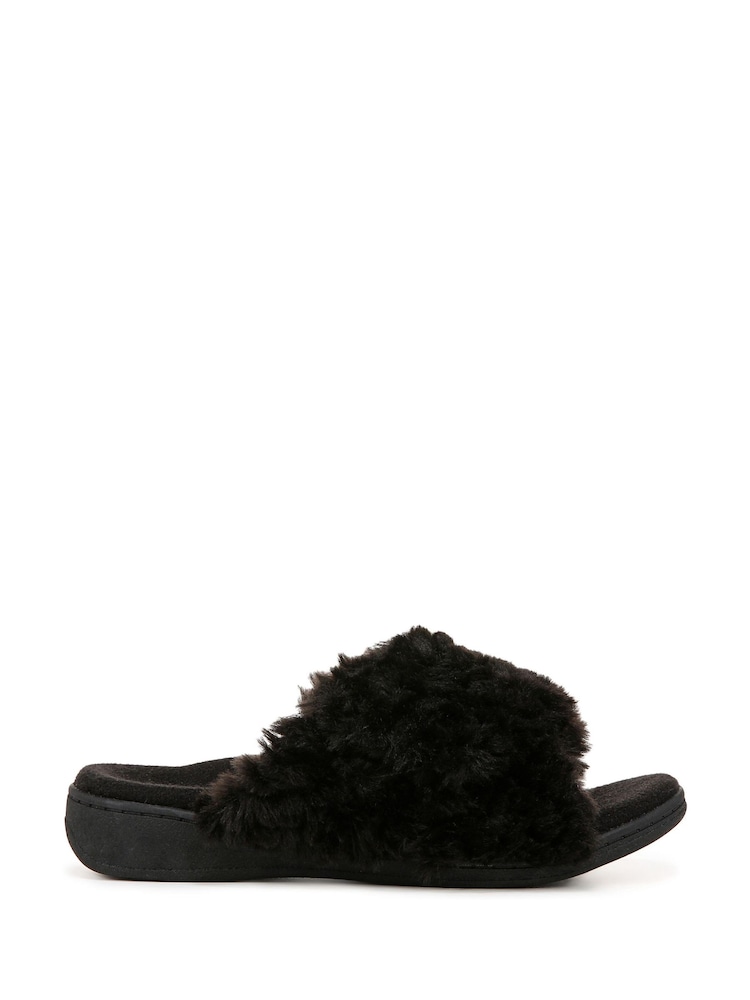 Хромированный черный - Vionic Regular Fit Relax II Arch Support Slippers - Image 1 of 10