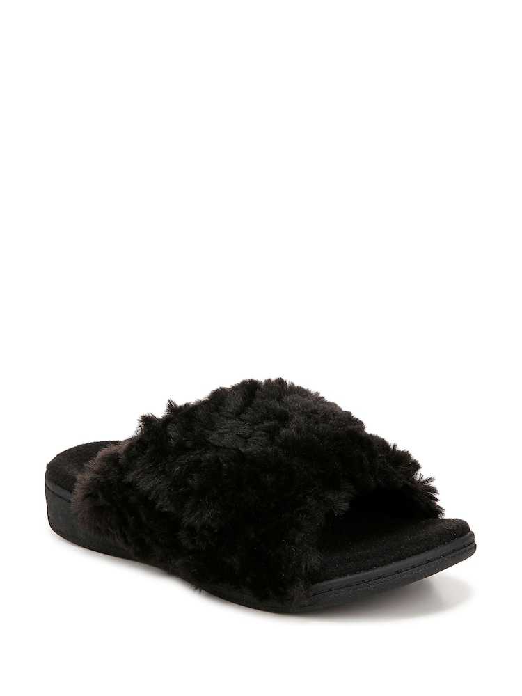 Хромированный черный - Vionic Regular Fit Relax II Arch Support Slippers - Image 2 of 10