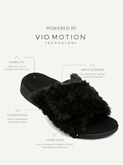 Хромированный черный - Vionic Regular Fit Relax II Arch Support Slippers - Image 4 of 10