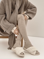 Белый - Vionic Regular Fit Relax II Arch Support Slippers - Image 2 of 11