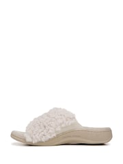Белый - Vionic Regular Fit Relax II Arch Support Slippers - Image 3 of 11