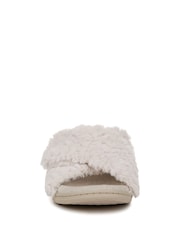Белый - Vionic Regular Fit Relax II Arch Support Slippers - Image 5 of 11