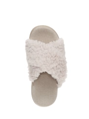 Белый - Vionic Regular Fit Relax II Arch Support Slippers - Image 7 of 11