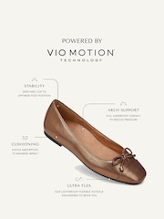 Vionic Klara Wide Fit Ballerina Shoes - Image 8 of 9