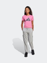 Rosa - adidas Flower Print Training Graphic T-Shirt - Imagen 3 de 6