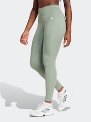 adidas Green Optime Essential Full Length Leggings - Image 1 of 7