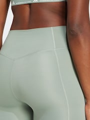 adidas Green Optime Essential Full Length Leggings - Image 4 of 7