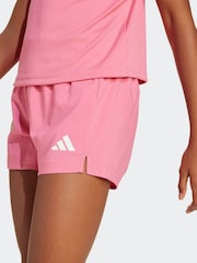 adidas Pink Train Essentials FlowerPrint Shorts - Image 5 of 6