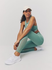 adidas Green TECFIT Pocket Full-Length Leggings - Image 3 of 6