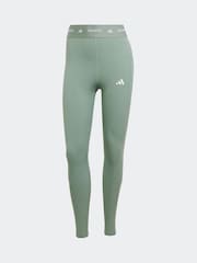 adidas Green TECFIT Pocket Full-Length Leggings - Image 6 of 6