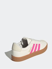 adidas White cream VL Court 3.0 Trainers - Image 4 of 9