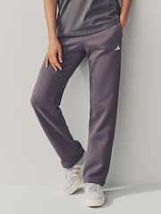 adidas Grey Small Logo Joggers - Image 1 of 7