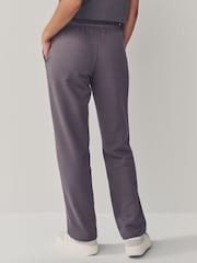 adidas Grey Small Logo Joggers - Image 3 of 7