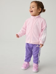 adidas Pink Essentials Climacool Tracksuit - Image 1 of 7