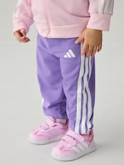 adidas Pink Essentials Climacool Tracksuit - Image 3 of 7