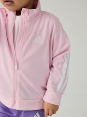 adidas Pink Essentials Climacool Tracksuit - Image 5 of 7