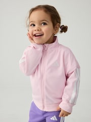 adidas Pink Essentials Climacool Tracksuit - Image 6 of 7