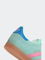 adidas Originals Green Junior Gazelle Trainers - Image 10 of 10