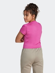 Rosa - adidas Baby ZNE 100% Cotton T-Shirt - Imagen 2 de 6