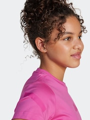 Rosa - adidas Baby ZNE 100% Cotton T-Shirt - Imagen 4 de 6