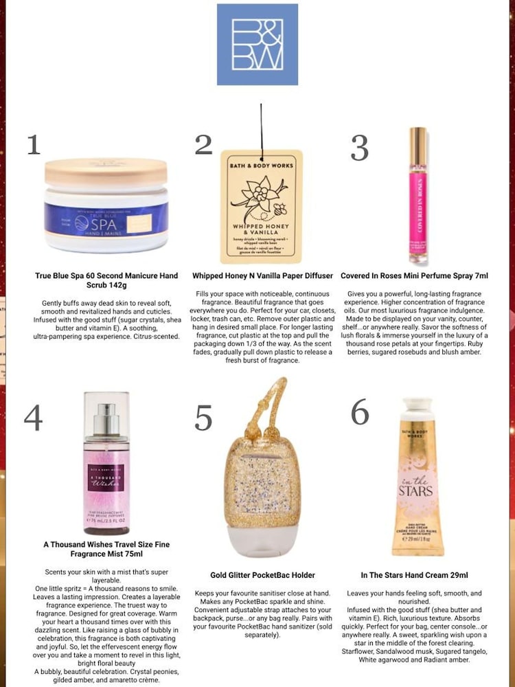 Bath & Body Works Advent Calendar 2026 (Worth Over £100) - Image 2 of 3