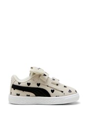 Puma White Suede Classic LF Re-Bow V Baby Unisex Sneakers - Image 1 of 6