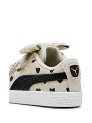 Puma White Suede Classic LF Re-Bow V Baby Unisex Sneakers - Image 6 of 6