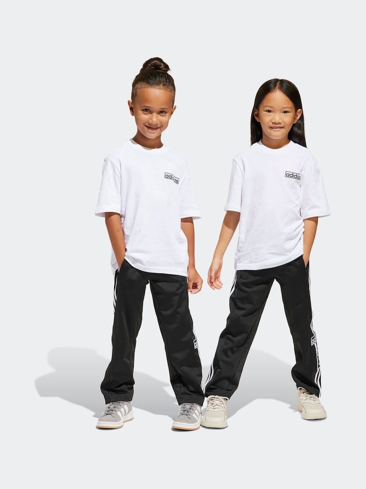 adidas originals White 100% Cotton Top Legging Set - Image 1 of 8