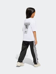 adidas originals White 100% Cotton Top Legging Set - Image 2 of 8