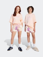 adidas originals Pink Printed Shorts - Image 1 of 6