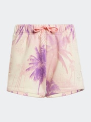 adidas originals Pink Printed Shorts - Image 6 of 6