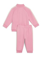 Puma Pink Minicats T7 Iconic Baby Unisex Tracksuit Set - Image 2 of 2