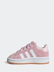adidas Originals Pink Campus 00s Elastic Lace Trainers - Image 2 of 9