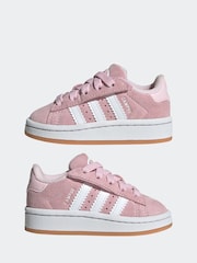 adidas Originals Pink Campus 00s Elastic Lace Trainers - Image 5 of 9