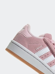 adidas Originals Pink Campus 00s Elastic Lace Trainers - Image 8 of 9
