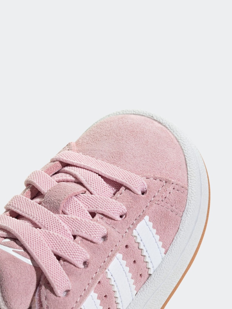 adidas Originals Pink Campus 00s Elastic Lace Trainers - Image 9 of 9