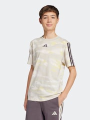 adidas Grey Camo 100% Cotton T-Shirt - Image 1 of 6