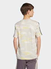 adidas Grey Camo 100% Cotton T-Shirt - Image 2 of 6
