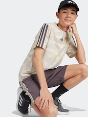adidas Grey Camo 100% Cotton T-Shirt - Image 4 of 6