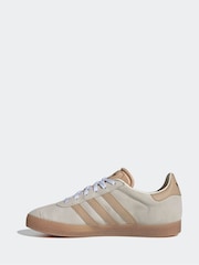 adidas Originals Brown Junior Gazelle Trainers - Image 2 of 8