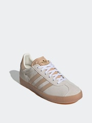 adidas Originals Brown Junior Gazelle Trainers - Image 3 of 8