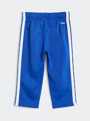 adidas Blue Essentials Tiberio 3 Stripe Tracksuit - Image 4 of 7