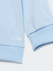 adidas Blue Essentials Tiberio 3 Stripe Tracksuit - Image 6 of 7