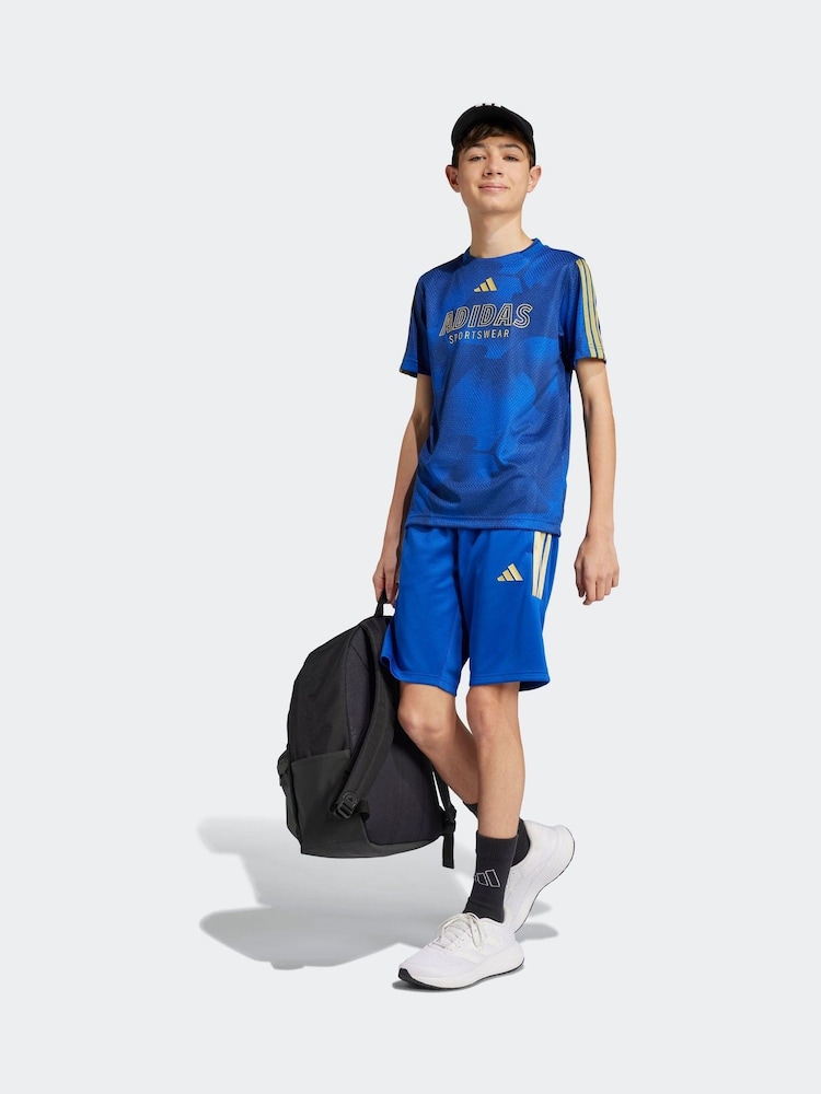 adidas Blue House of Tiro Shorts - Image 1 of 5 adidas Blue House of Tiro Shorts - Image 1 of 5